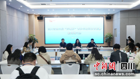 新闻通气会现场。 共青团四川省委供图