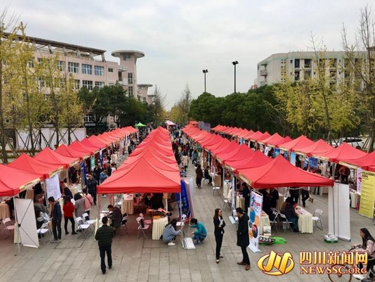 成都大学校园双选会 300多家单位携上万岗位揽才